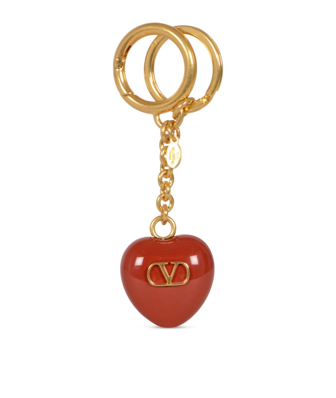 VALENTINO Красный брелок, фото 1