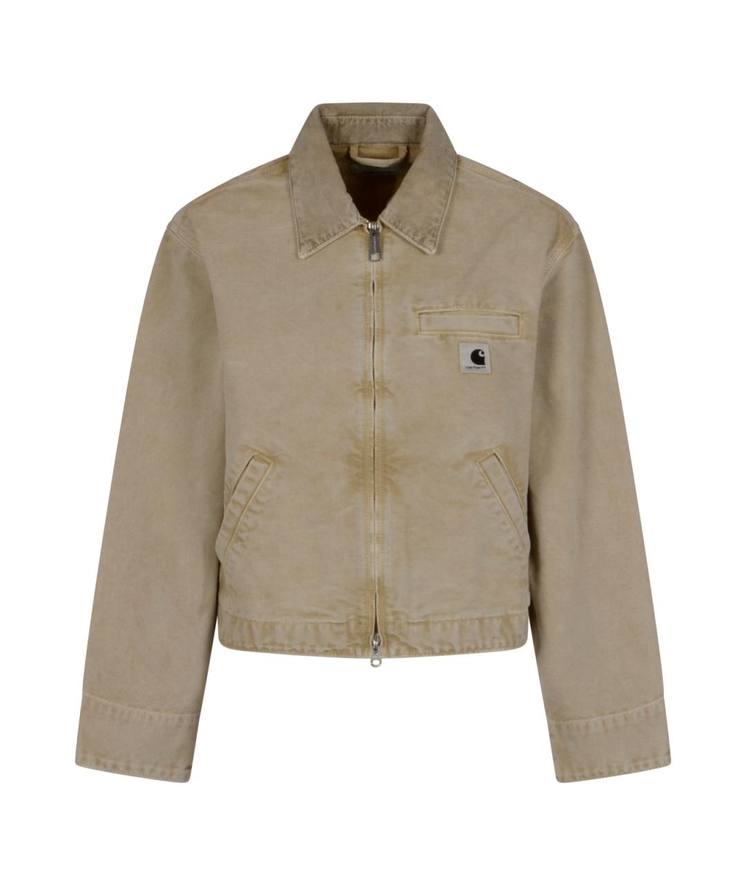 CARHARTT WIP Бежевая хлопковая куртка, фото 1