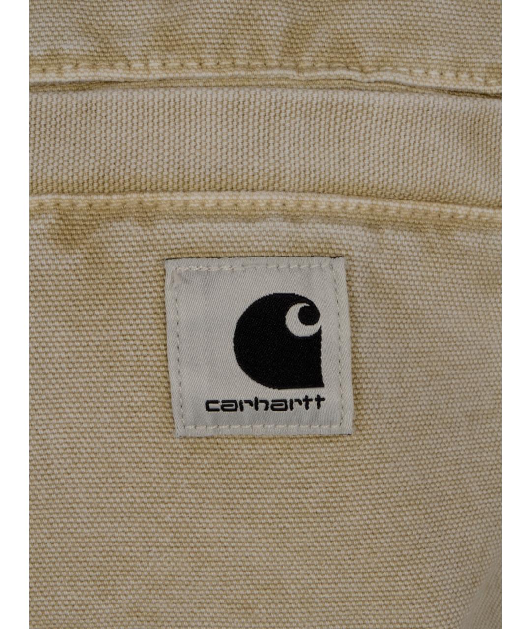 CARHARTT WIP Бежевая хлопковая куртка, фото 3