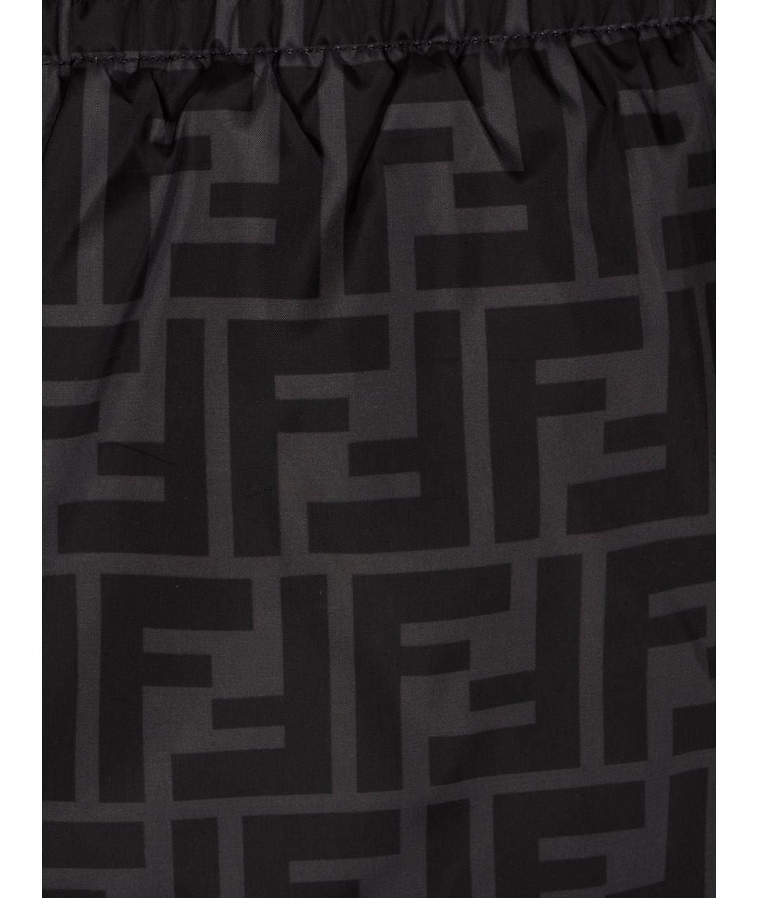 FENDI Серые шорты, фото 3