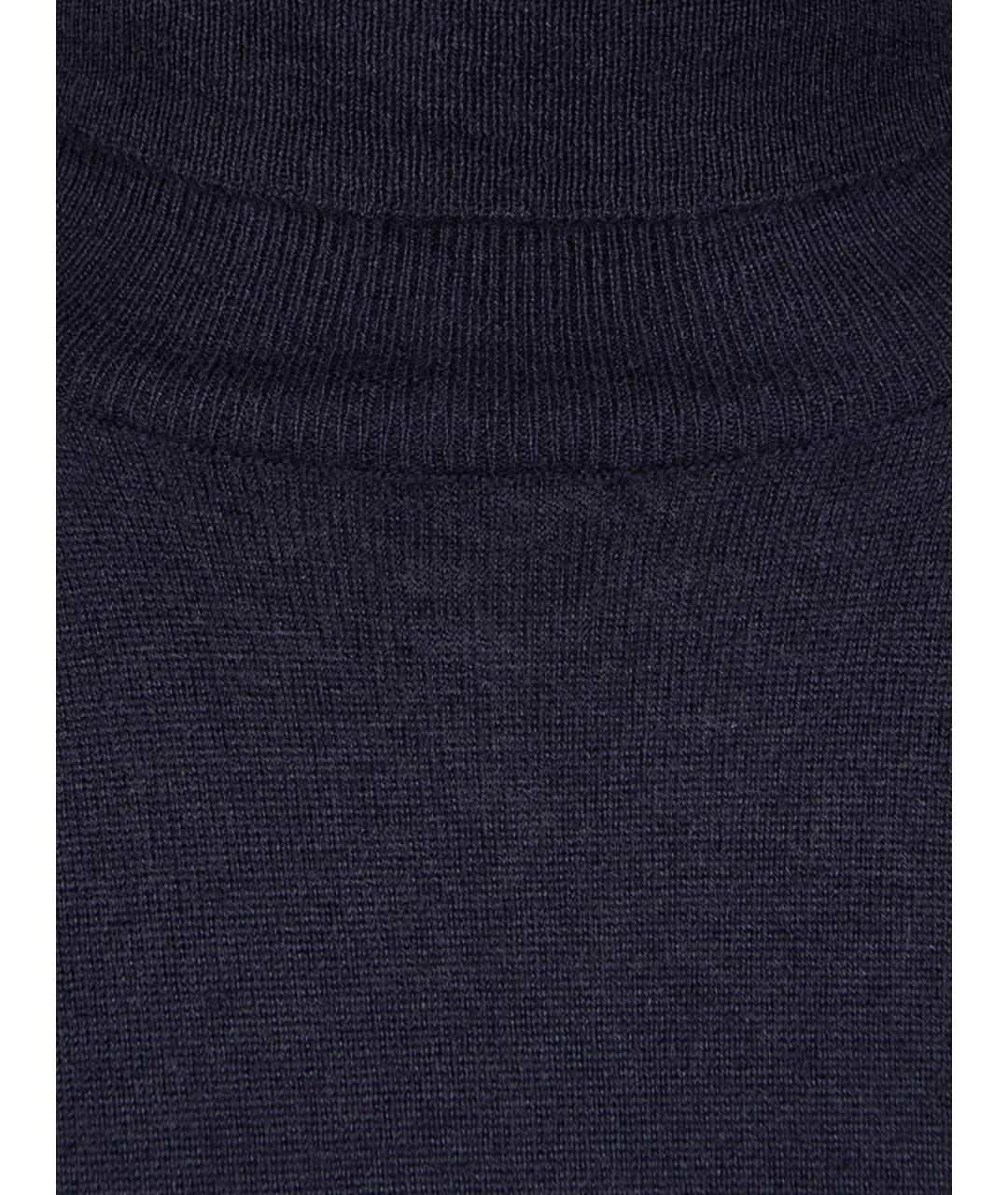 CANALI Черный кашемировый джемпер / свитер, фото 3