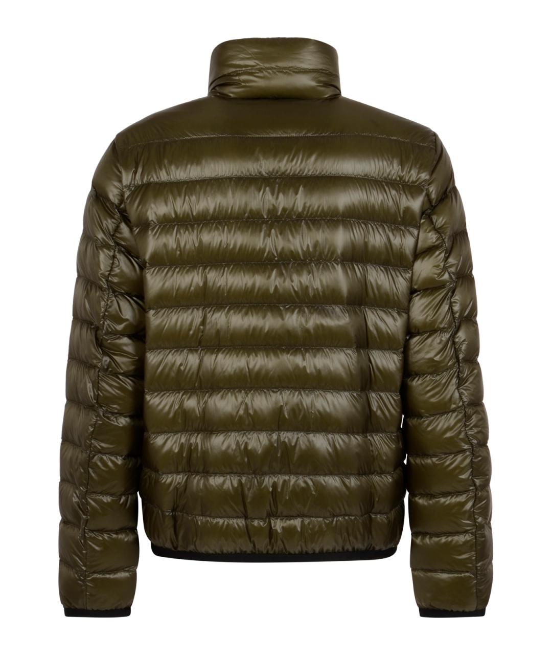 MONCLER GRENOBLE Коричневая полиэстеровая куртка, фото 2