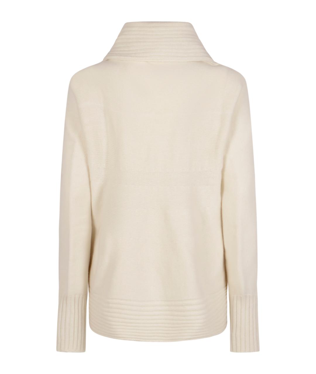 ALBERTA FERRETTI Белая шерстяная куртка, фото 2