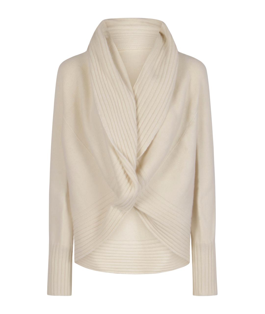 ALBERTA FERRETTI Белая шерстяная куртка, фото 1