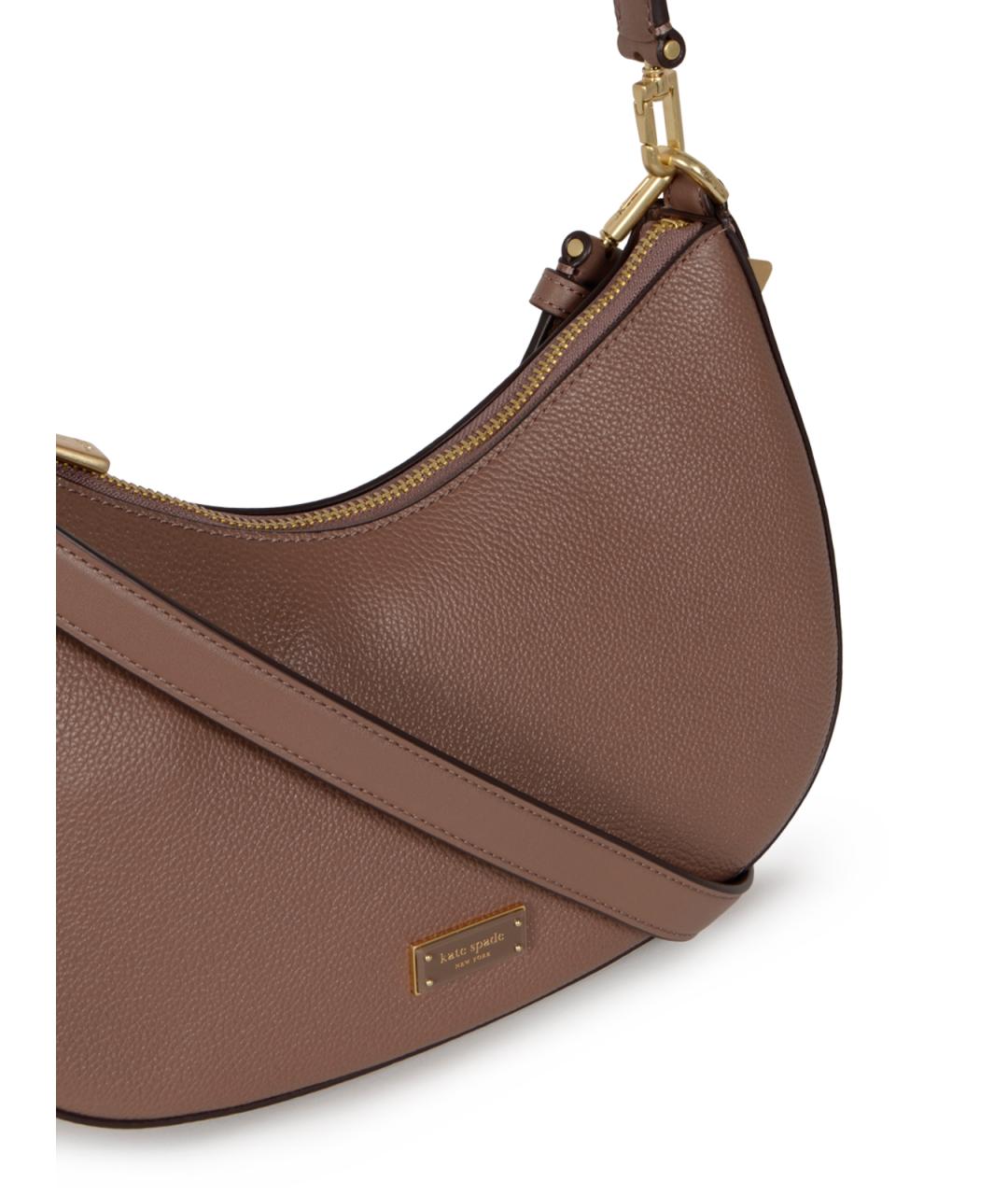 KATE SPADE Коричневая кожаная сумка через плечо, фото 4