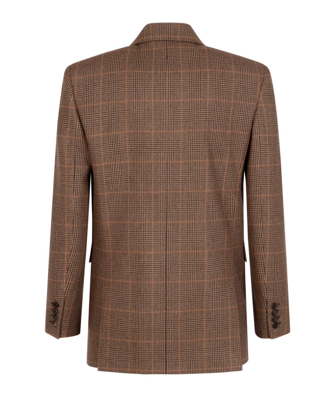 SAINT LAURENT Мульти шерстяной пиджак, фото 2