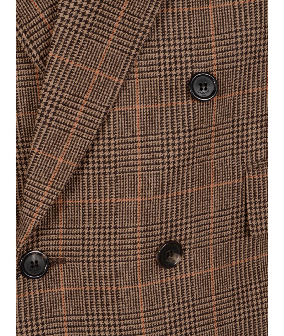 SAINT LAURENT Мульти шерстяной пиджак, фото 3