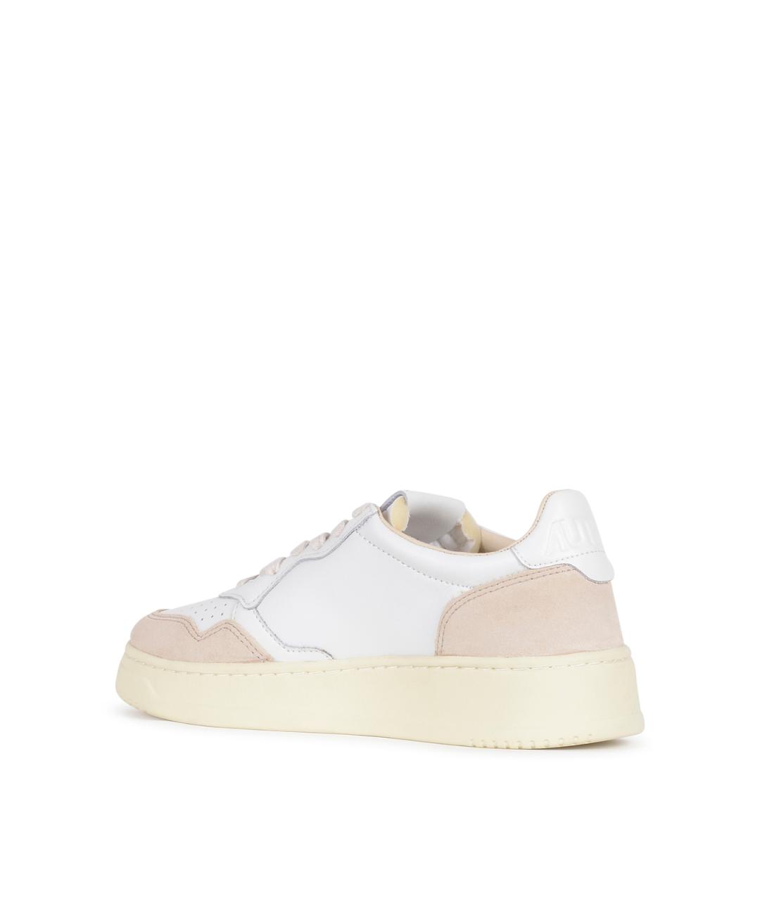 AUTRY Белые кожаные кроссовки, фото 3