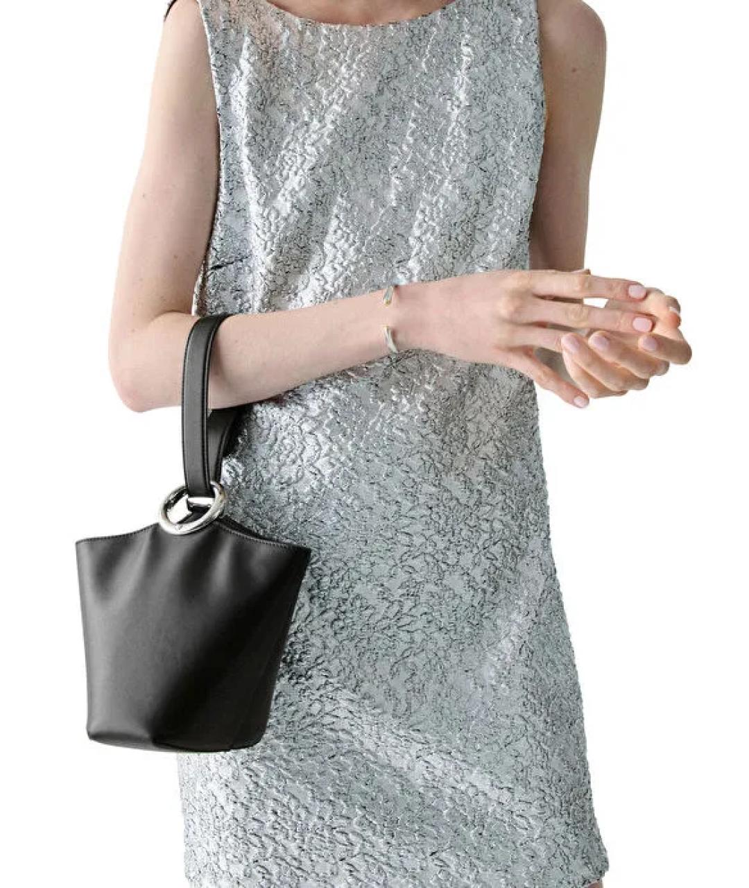 KATE SPADE Черная кожаная сумка тоут, фото 6