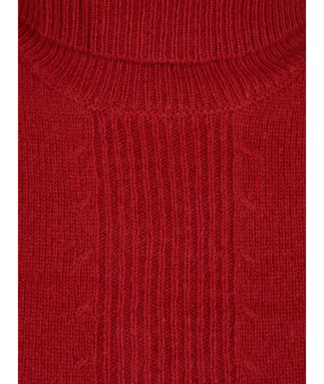 EMPORIO ARMANI Красный джемпер / свитер, фото 3