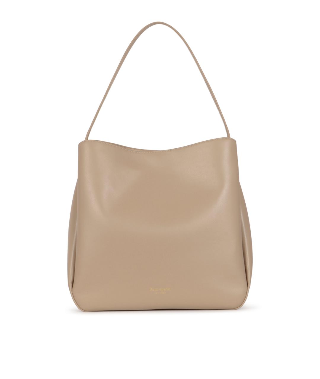 KATE SPADE Бежевая кожаная сумка тоут, фото 1