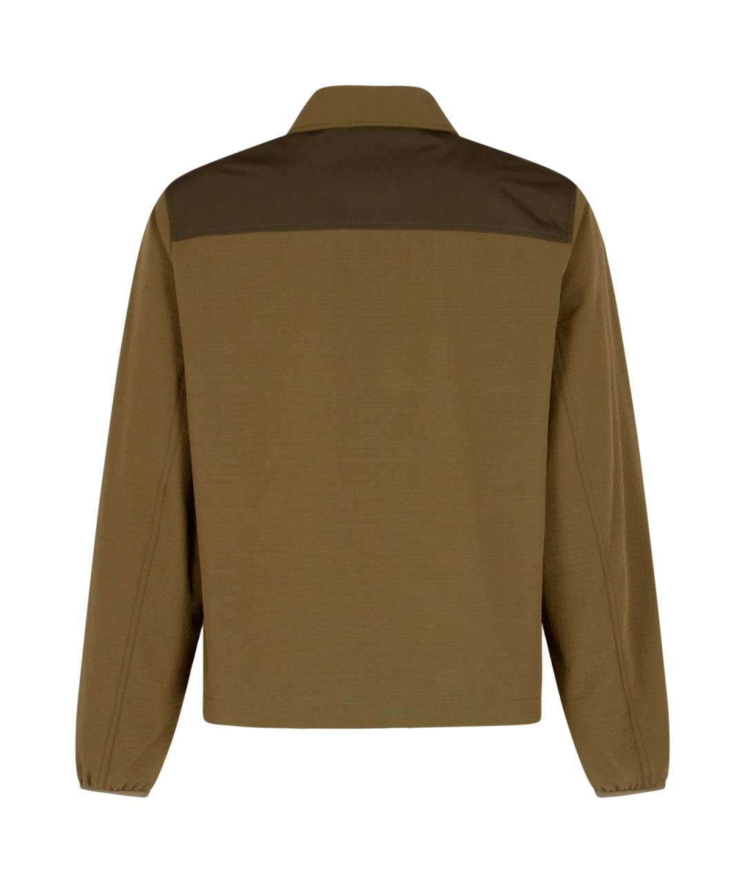 MONCLER Зеленая кэжуал рубашка, фото 2