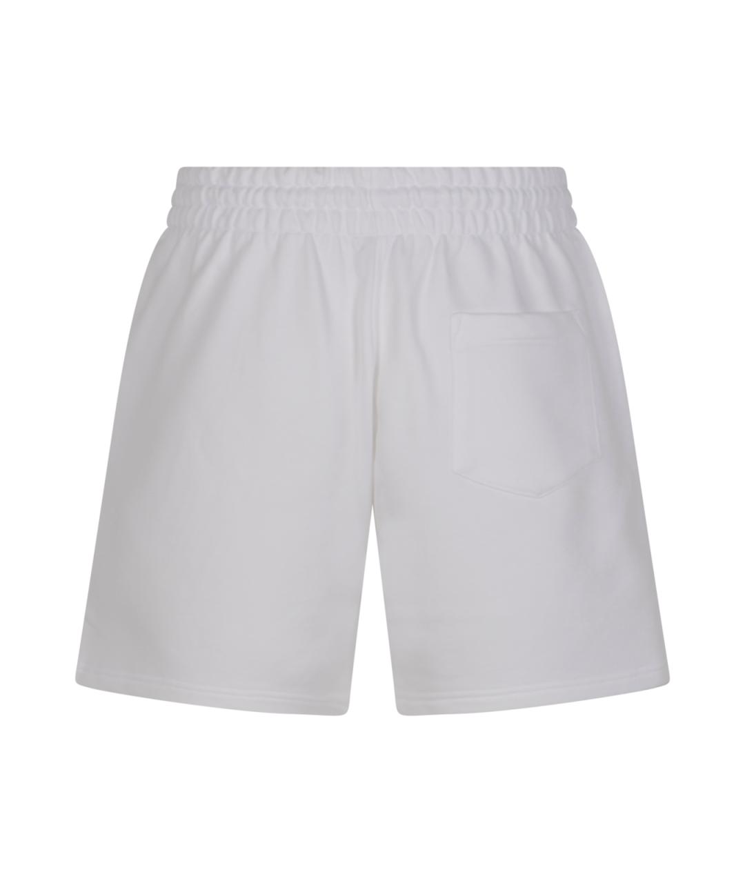 CASABLANCA Белые хлопковые шорты, фото 2