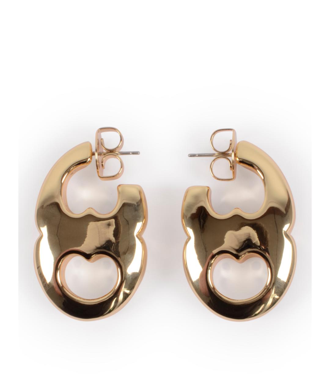 TORY BURCH Золотые латунные серьги, фото 1