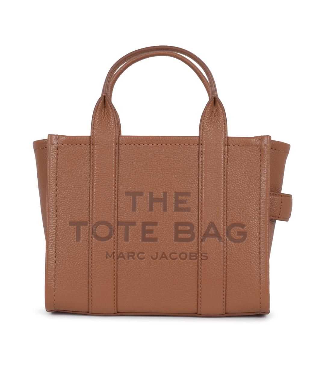 MARC JACOBS Бежевая кожаная сумка тоут, фото 1