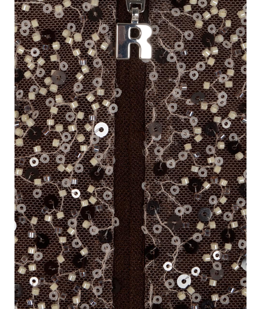 ROTATE Бежевая полиэстеровая юбка макси, фото 3