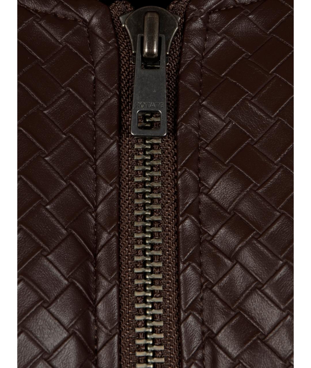 ROTATE Коричневая полиэстеровая куртка, фото 3