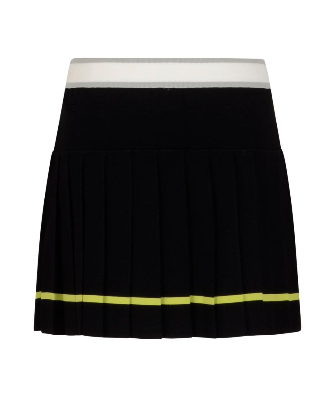 CASABLANCA Черная вискозная юбка мини, фото 2