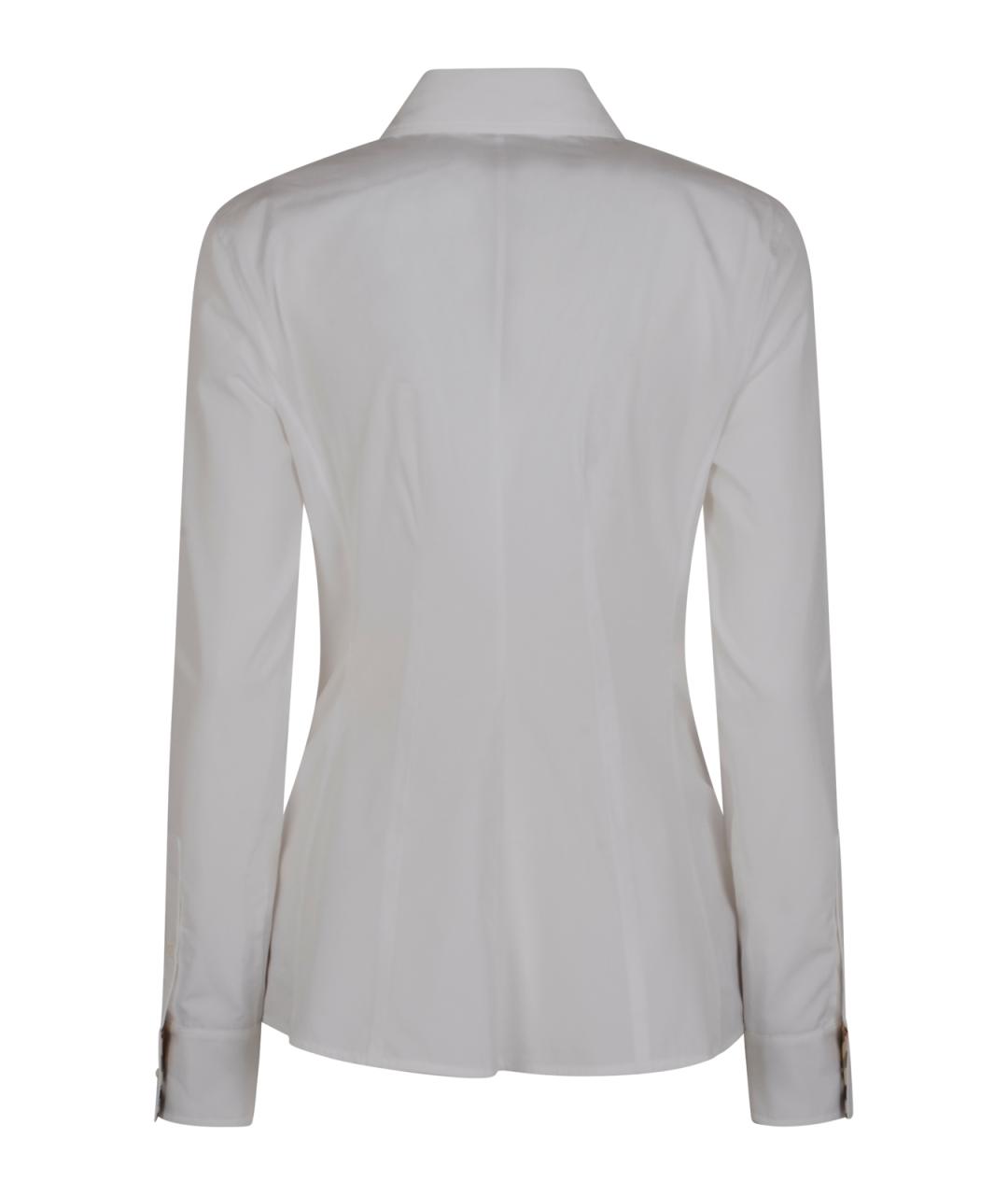 BURBERRY Белая хлопковая рубашка, фото 2