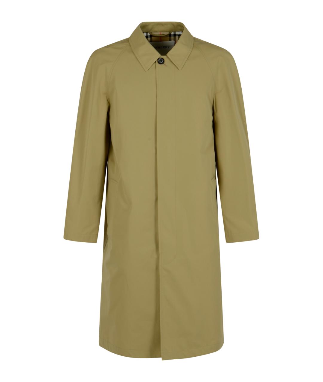 BURBERRY Хлопковое пальто, фото 1