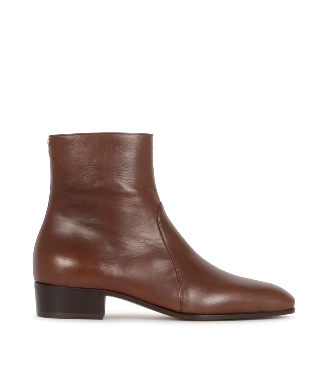 VALENTINO Кожаные высокие ботинки, фото 1