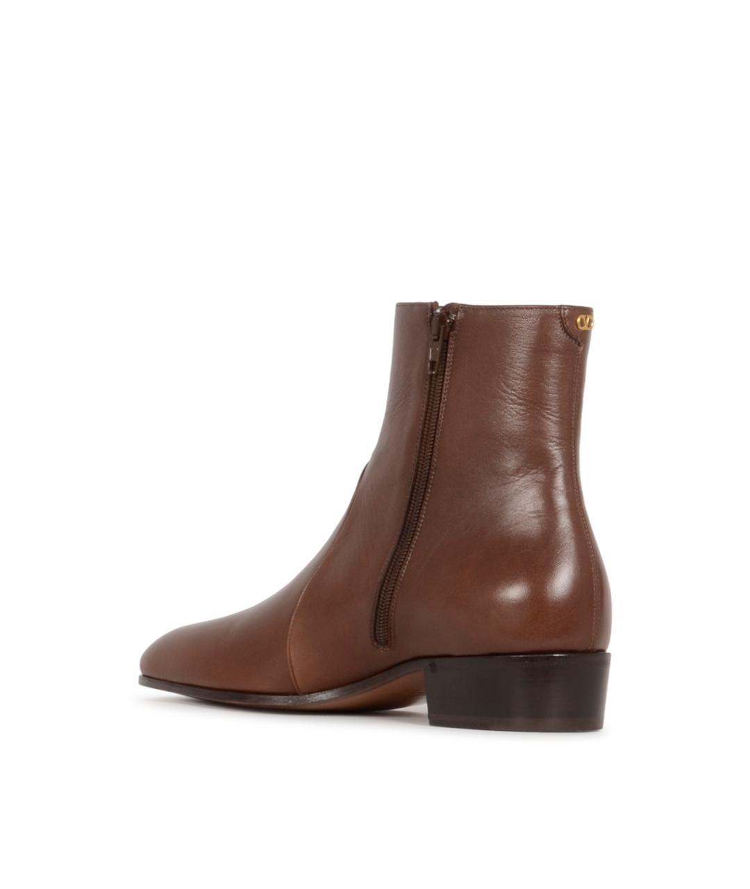 VALENTINO Кожаные высокие ботинки, фото 3