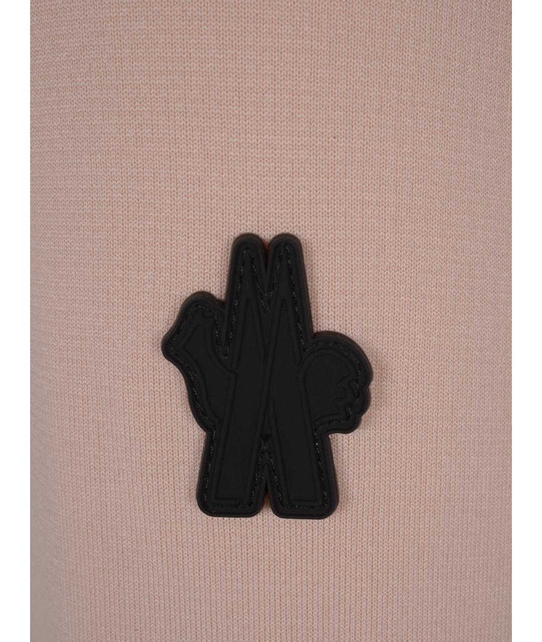MONCLER GRENOBLE Розовый джемпер / свитер, фото 3