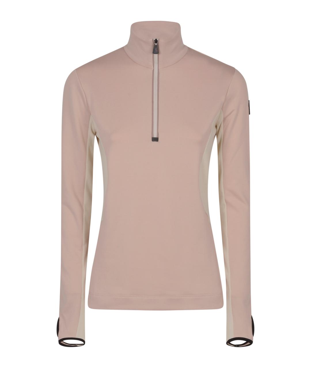 MONCLER GRENOBLE Розовый джемпер / свитер, фото 1