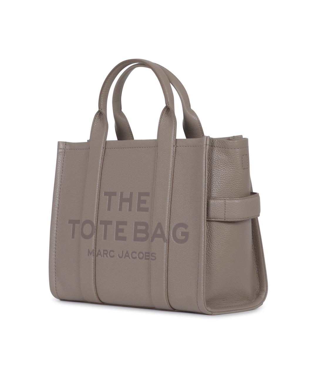 MARC JACOBS Серая кожаная сумка тоут, фото 2