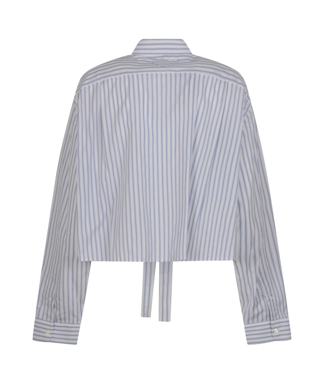 PRADA Мульти хлопковая рубашка, фото 2