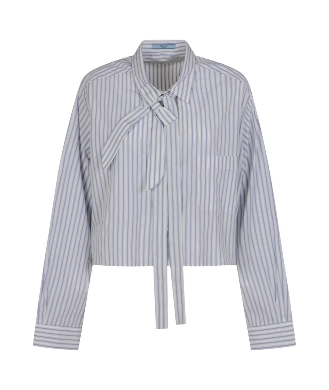 PRADA Мульти хлопковая рубашка, фото 1