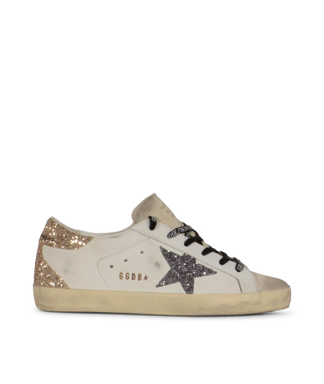 GOLDEN GOOSE DELUXE BRAND Мульти кожаные кеды, фото 1