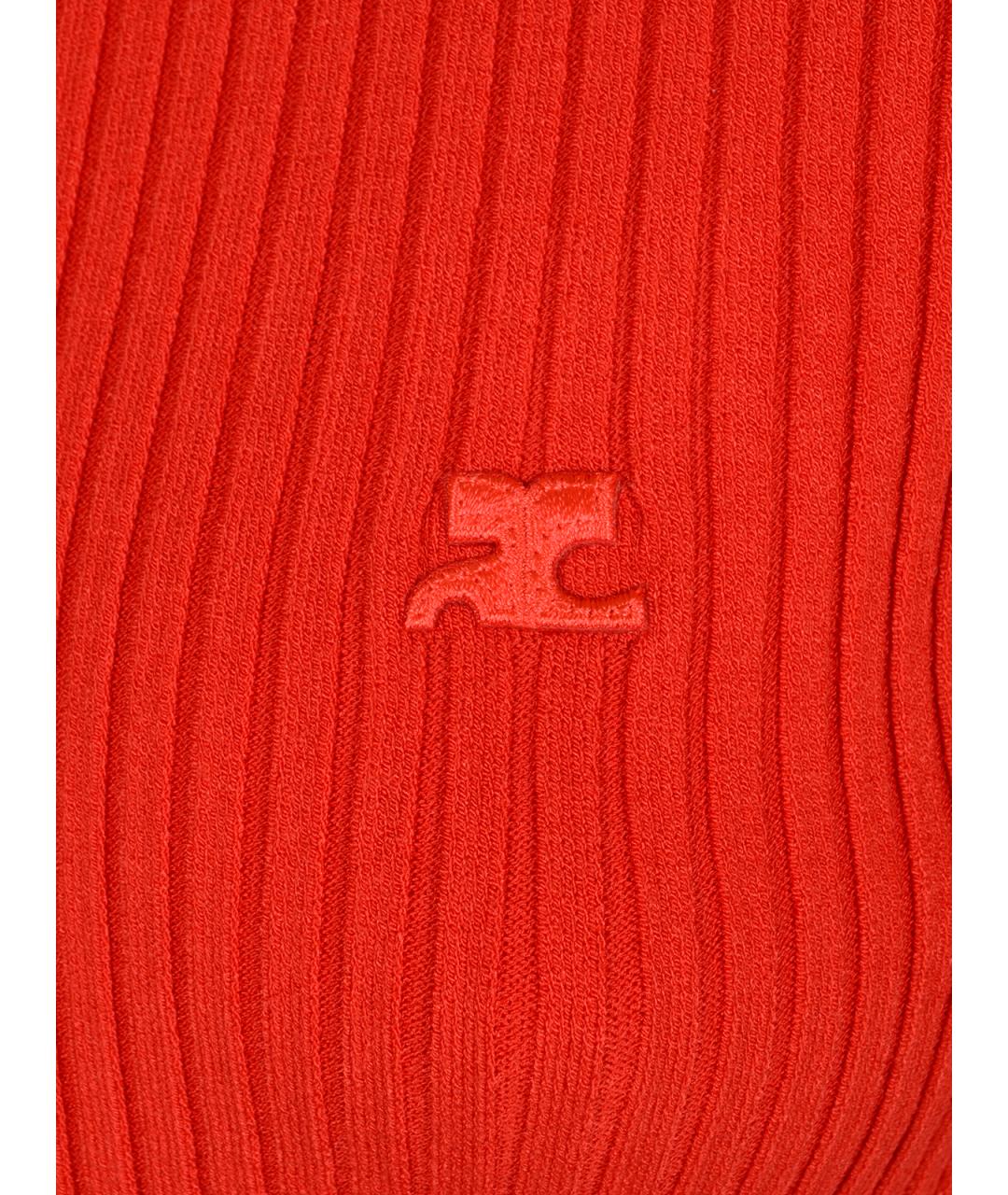 COURREGES Красная футболка, фото 3