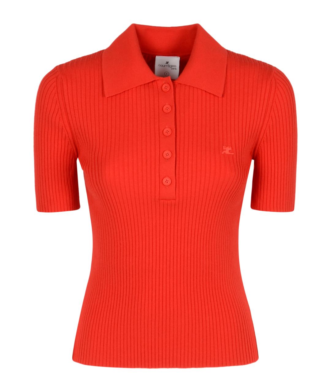 COURREGES Красная футболка, фото 1