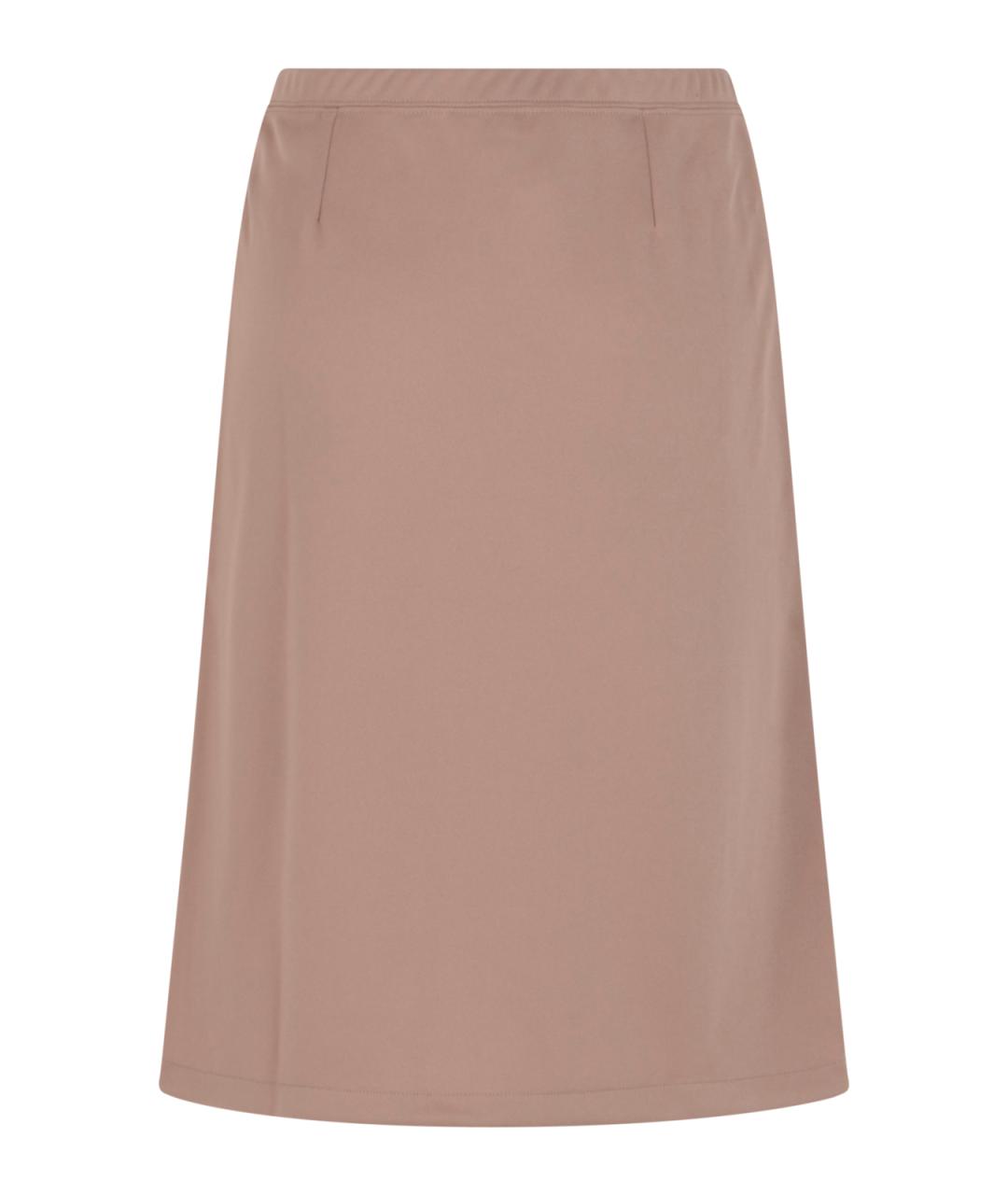COURREGES Коричневая полиэстеровая юбка миди, фото 2