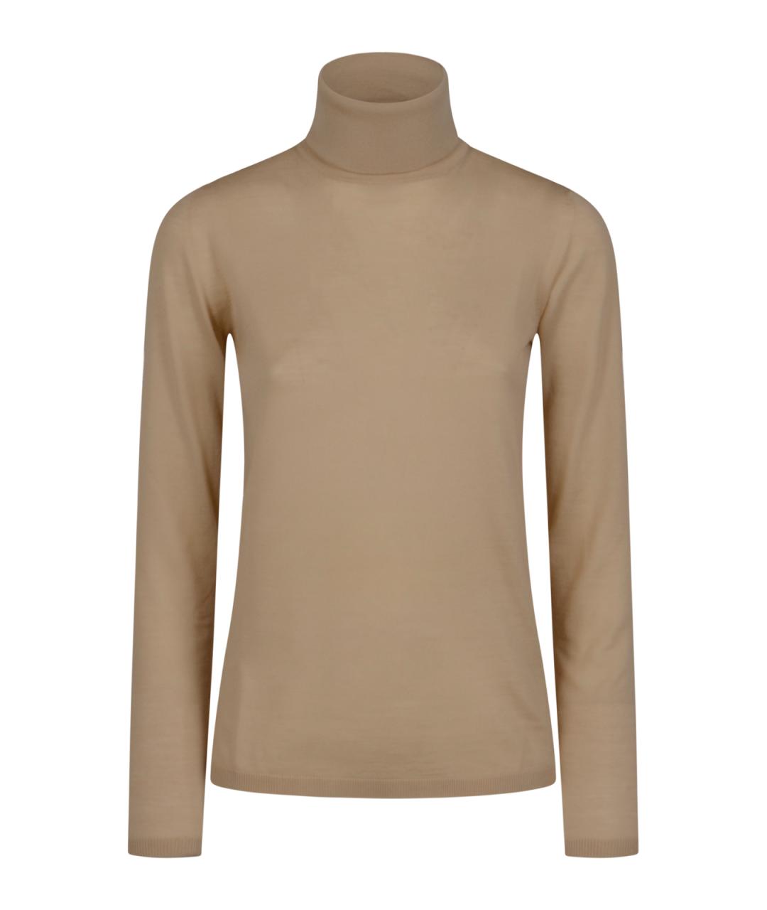 MAX MARA Бежевый джемпер / свитер, фото 1