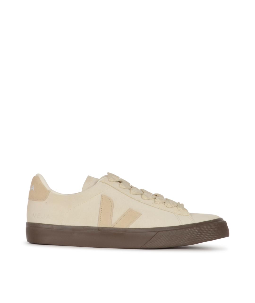 VEJA Бежевые низкие кроссовки / кеды, фото 1