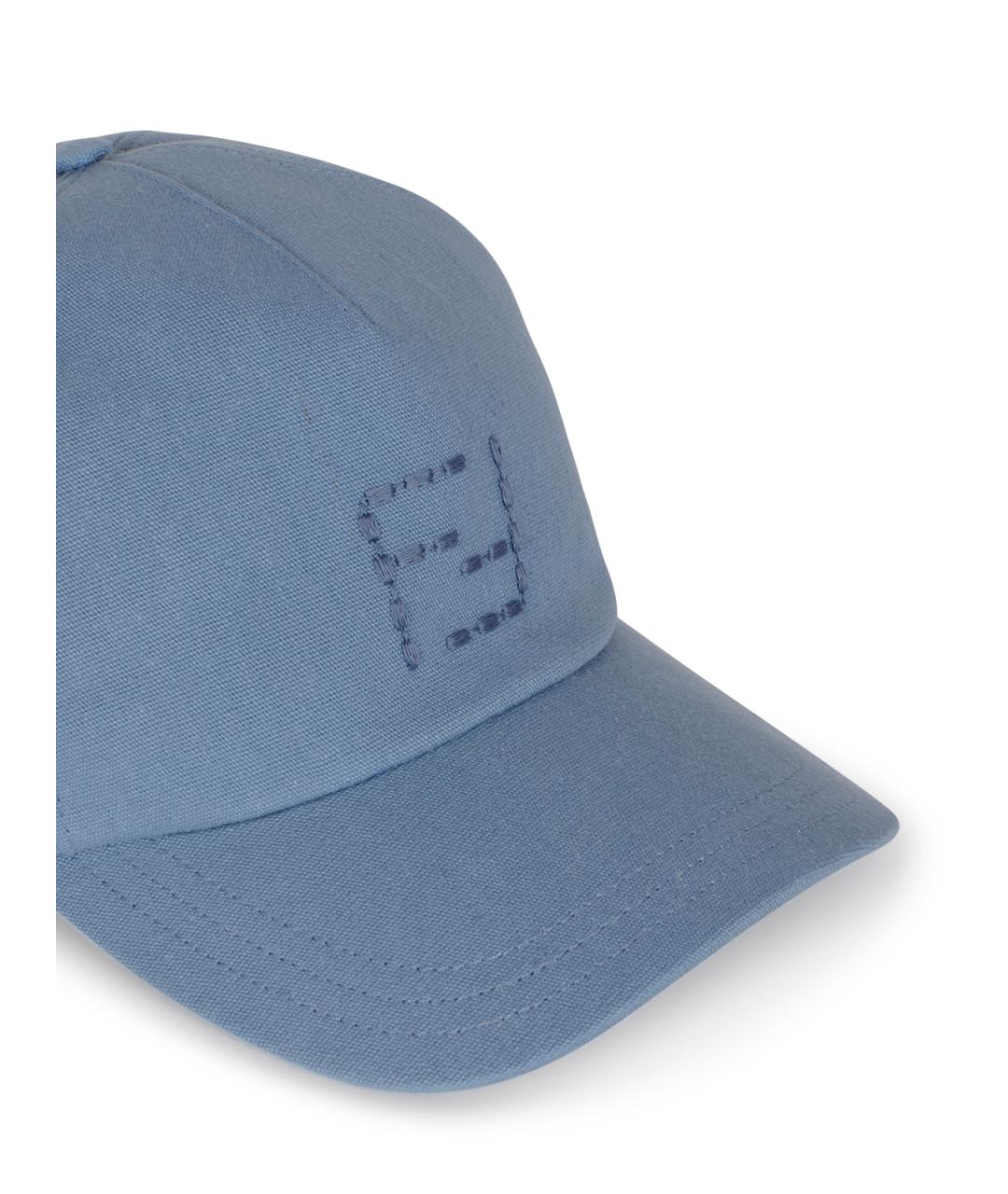 FENDI Синяя кепка/бейсболка, фото 4