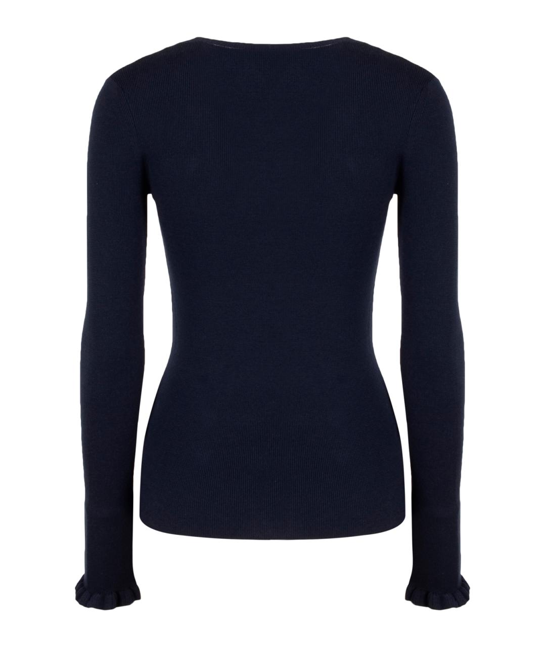 VALENTINO Синий джемпер / свитер, фото 2