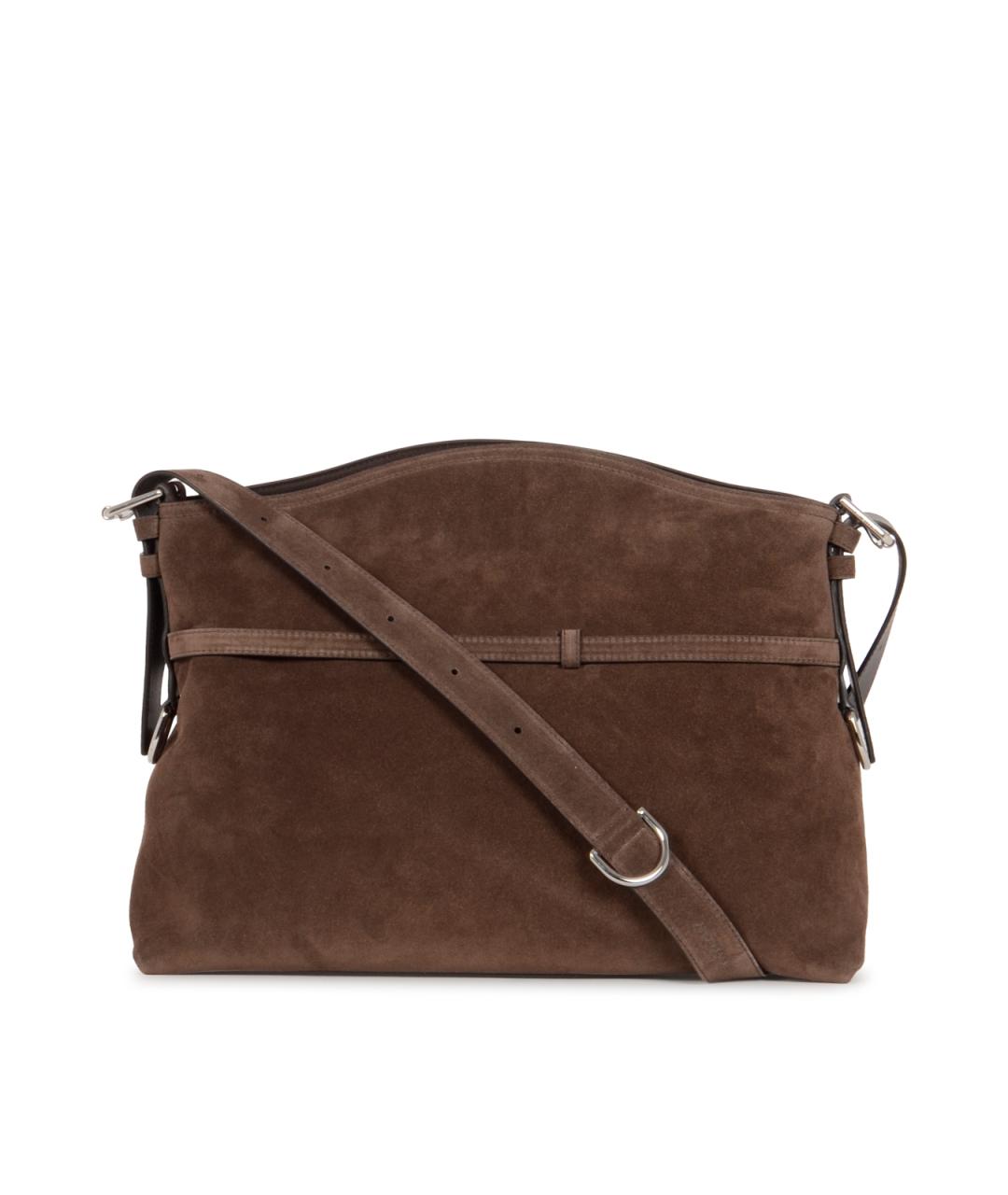 GIVENCHY Коричневая замшевая сумка через плечо, фото 3