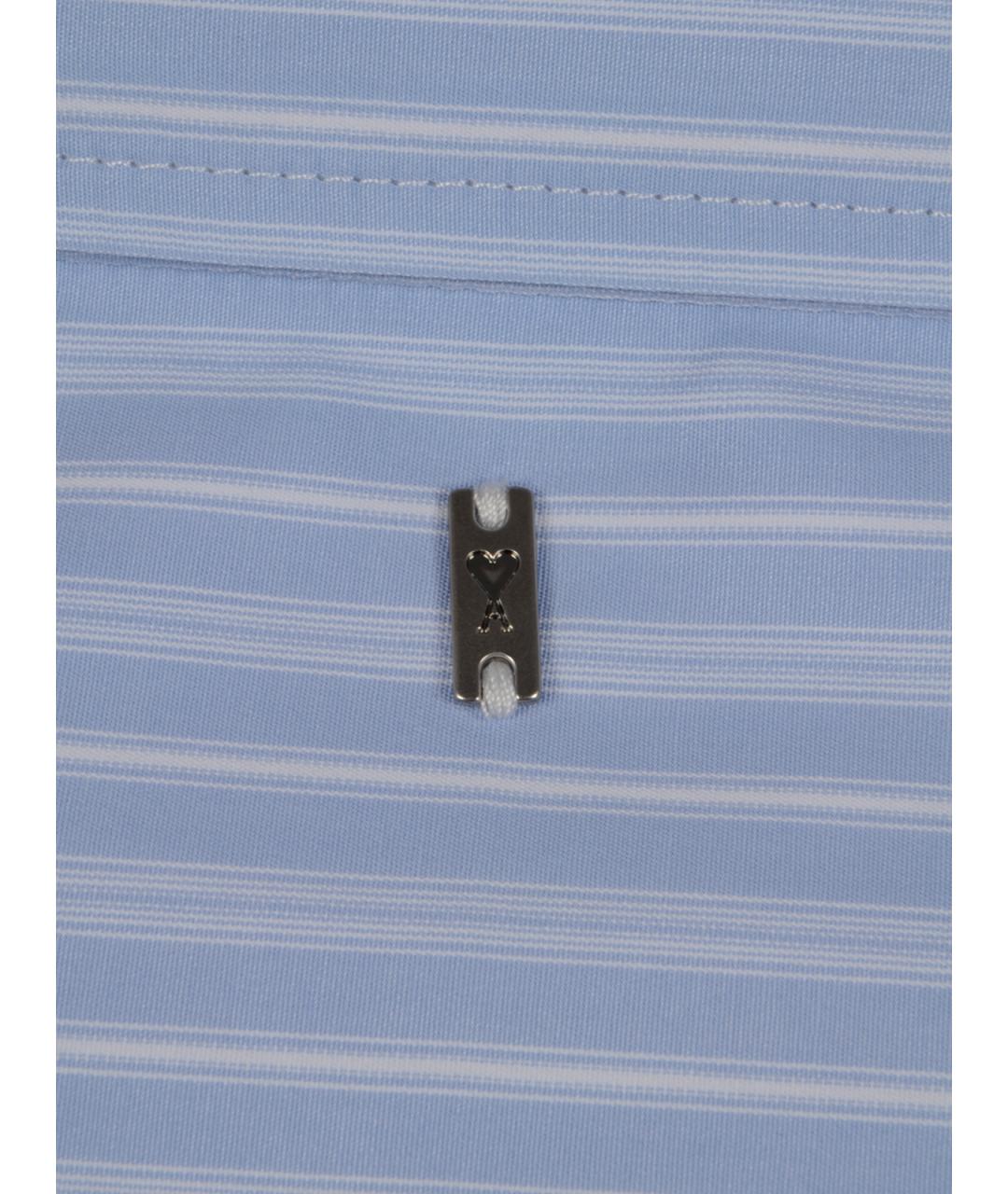 Ami Paris Мульти хлопковая кэжуал рубашка, фото 3