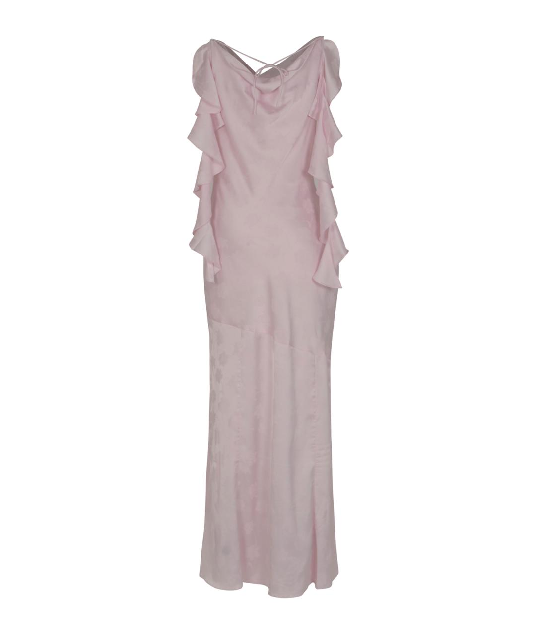 ROTATE Фиолетовое полиэстеровое вечернее платье, фото 2