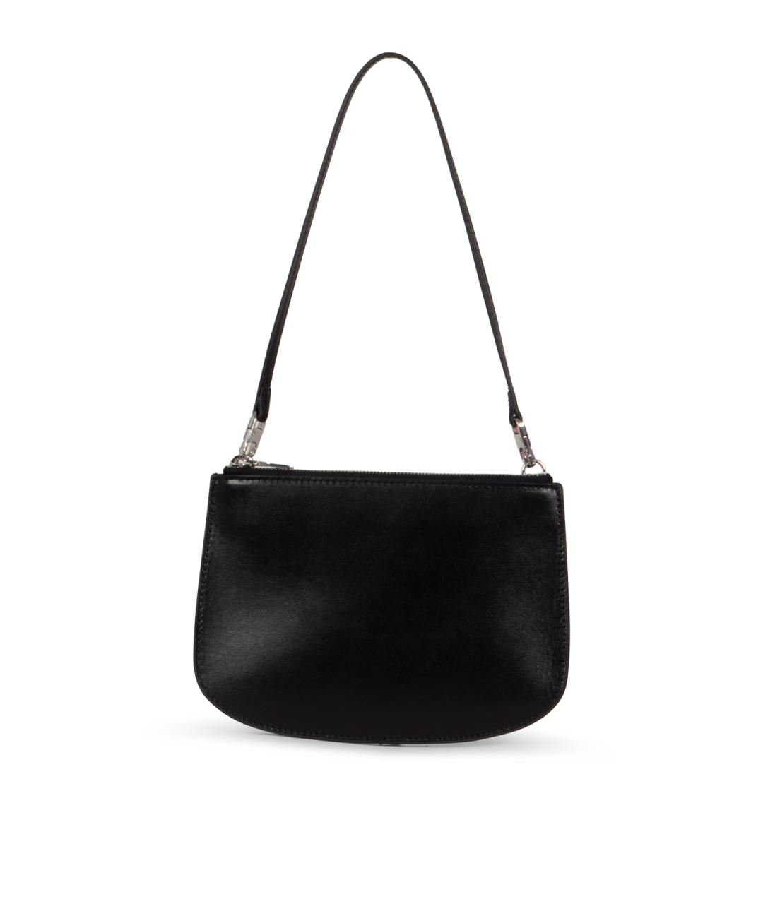 DIESEL Черная кожаная сумка через плечо, фото 3