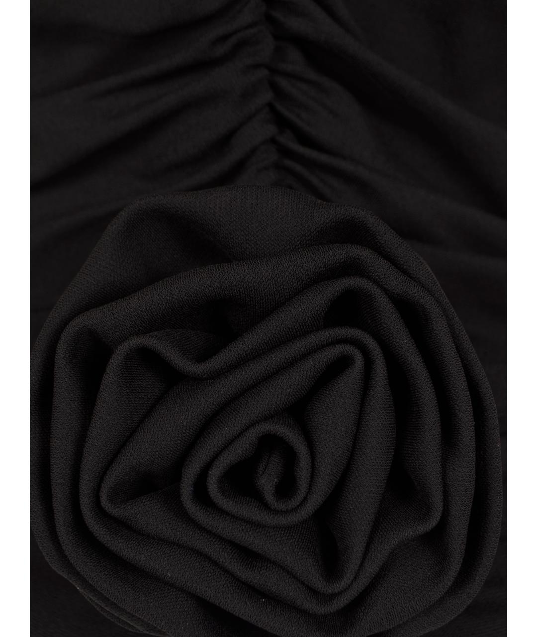 MAGDA BUTRYM Черная вискозная майка, фото 3
