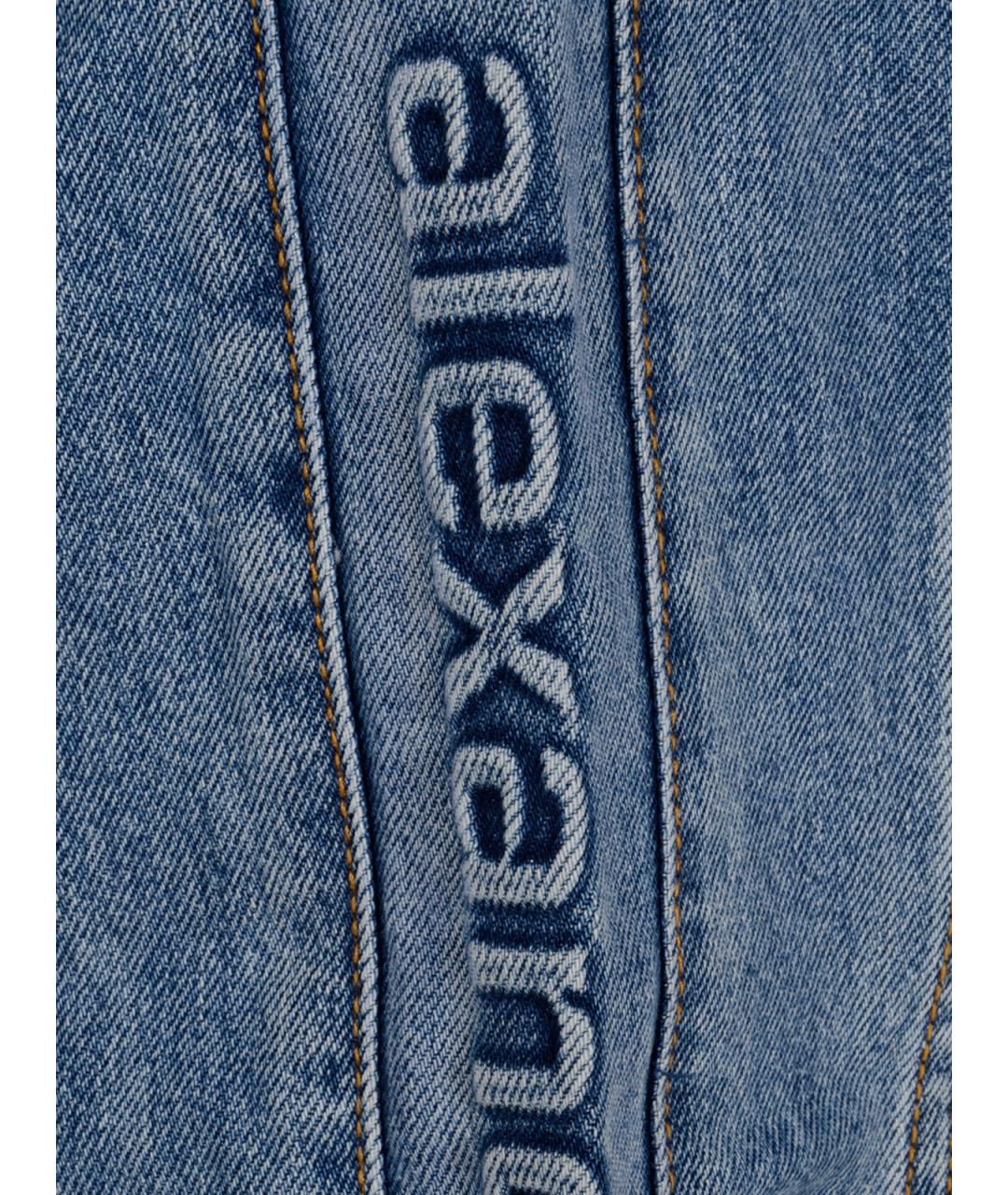 ALEXANDER WANG Синяя куртка, фото 3