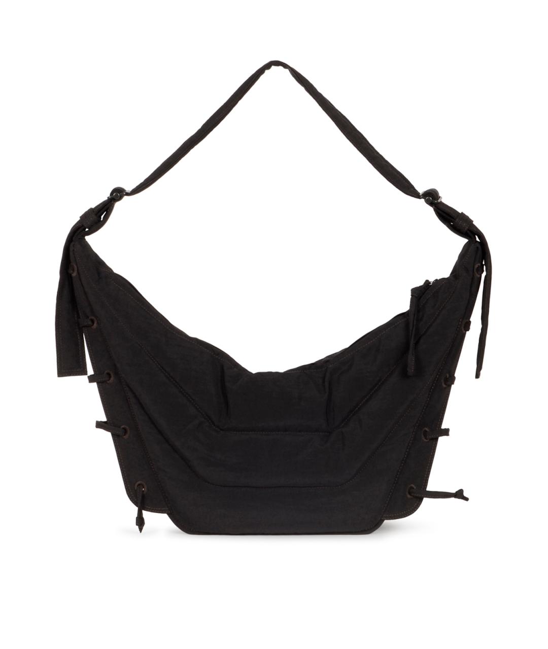 LEMAIRE Коричневая синтетическая сумка на плечо, фото 3