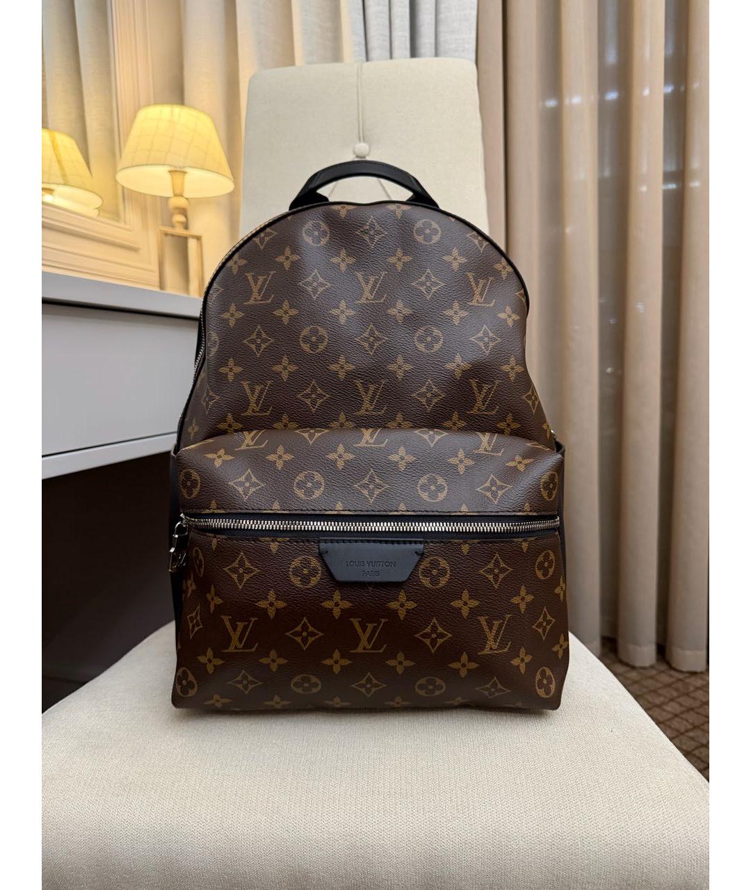 LOUIS VUITTON Коричневый рюкзак, фото 7