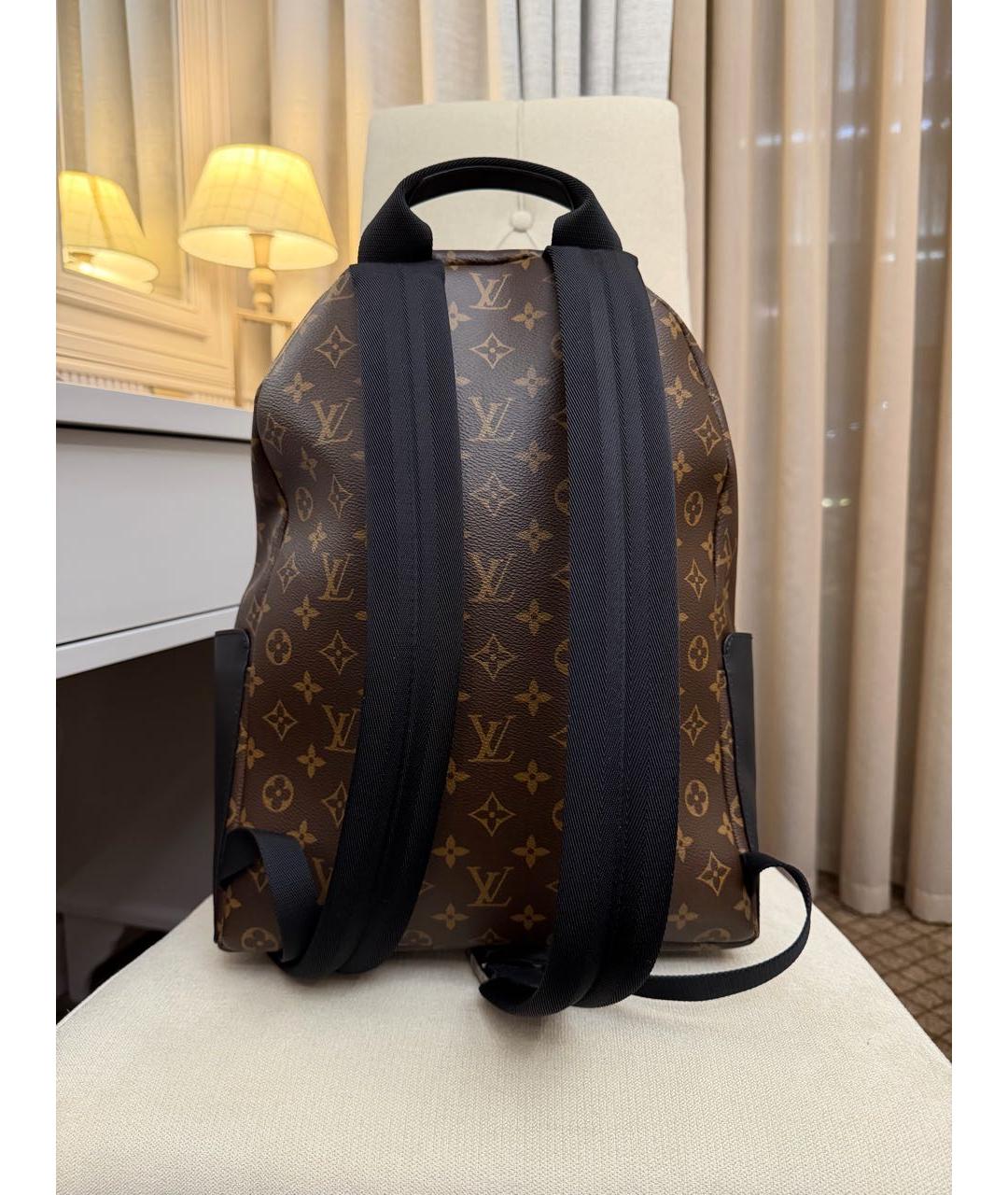 LOUIS VUITTON Коричневый рюкзак, фото 3