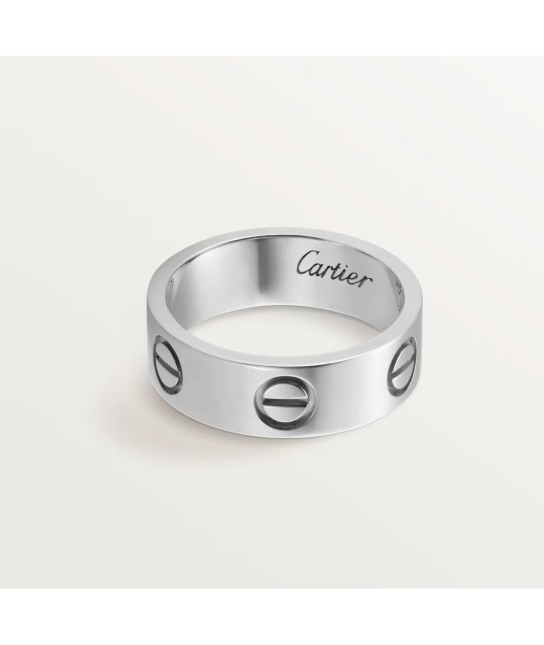 CARTIER Серебряное кольцо из белого золота, фото 2