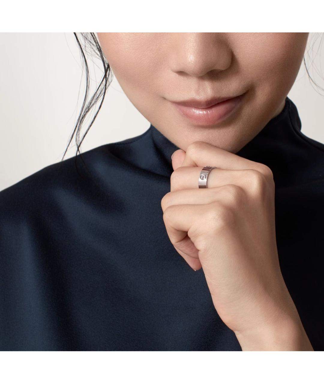 CARTIER Серебряное кольцо из белого золота, фото 3